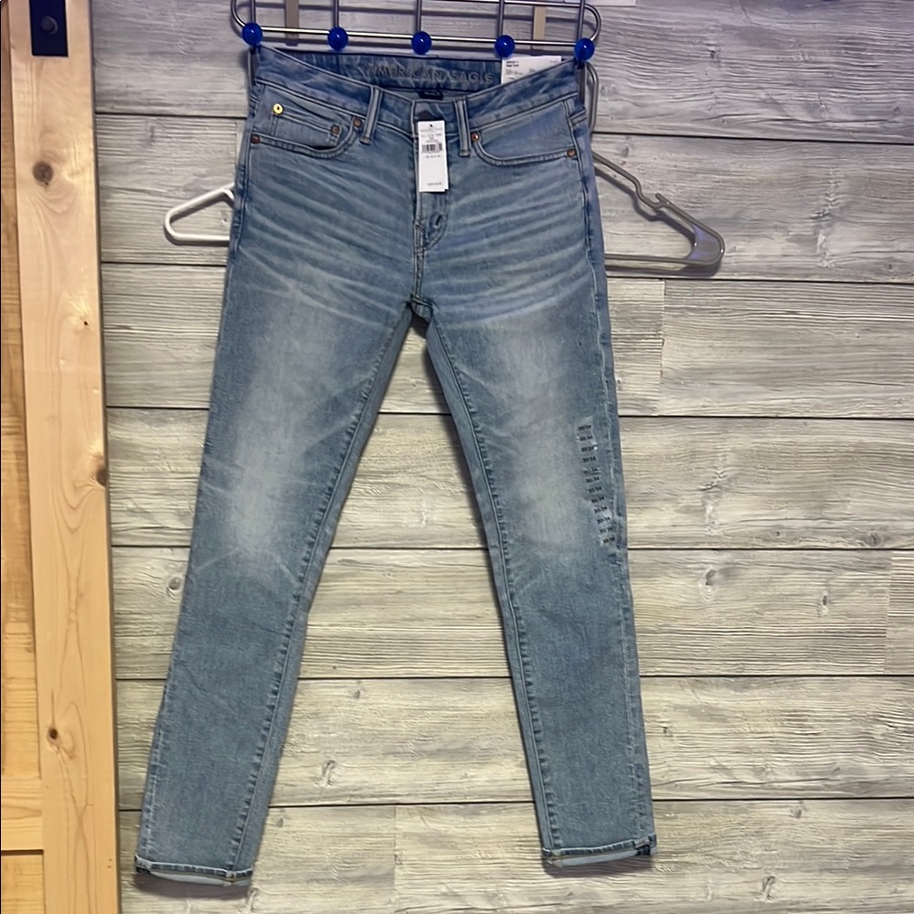 American Eagle Outfitters Blue Skinny Jeans